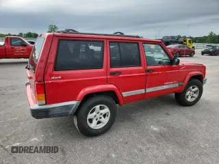 2001 Jeep Cherokee Sport with VIN 1J4FF48S31L515607, listed as a Copart auction lot 58614175 with 178,138 mi miles and Non repairable. Bid and sale history available at DreamBid. Image 3.
