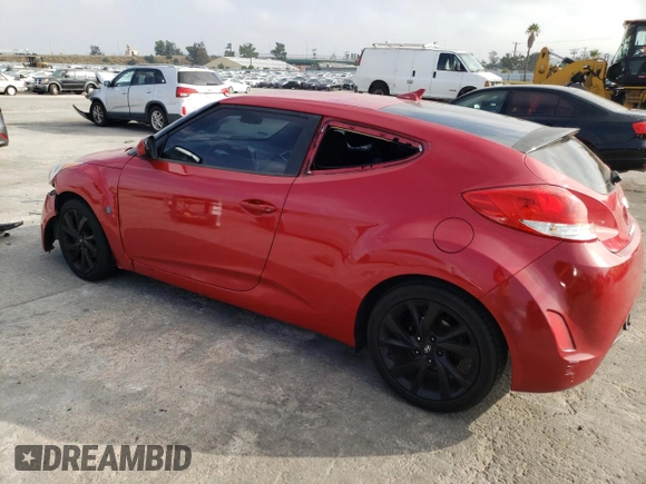 2016 Hyundai Veloster with VIN KMHTC6AD5GU277525, listed as a Copart auction lot 66564993 with 141,248 mi miles. Bid and sale history available at carsss.com. Image 2.