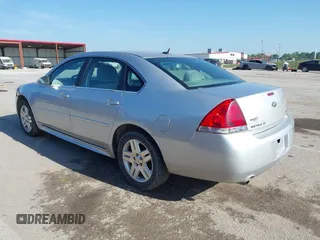 2014 Chevrolet Impala LT with VIN 2G1WB5E31E1180713, listed as a IAAI auction lot 42543751 with 263,010 mi miles and . Bid and sale history available at DreamBid. Image 3.