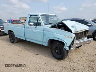 1985 Ford F-150 with VIN 1FTDF15N8FKB48131, listed as a Copart auction lot 58079305 with 37,180 mi miles and Salvage title. Bid and sale history available at DreamBid. Image 4.
