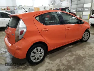 2013 Toyota Prius One with VIN JTDKDTB36D1049919, listed as a Copart auction lot 50362845 with Not Provided miles and Salvage Title. Bid and sale history available at carsss.com. Image 3.
