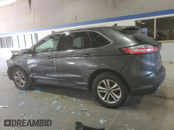 2019 Ford Edge SEL with VIN 2FMPK3J94KBB95072, listed as a Copart auction lot 56213785 with 81,410 mi miles and Salvage title. Bid and sale history available at DreamBid. Image 2.