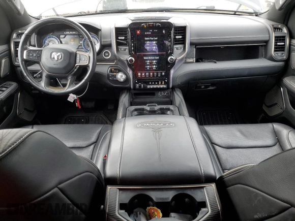 2020 Ram 1500 Limited with VIN 1C6SRFHT1LN387687, listed as a Copart auction lot 42228485 with 63,874 mi miles and Salvage Title. Bid and sale history available at carsss.com. Image 8.