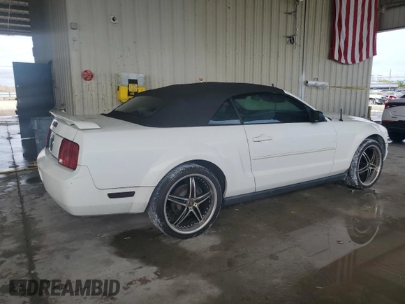 2006 Ford Mustang Standard with VIN 1ZVFT84N565202458, listed as a Copart auction lot 75310324 with 123,833 mi miles and Clean Title. Bid and sale history available at carsss.com. Image 3.