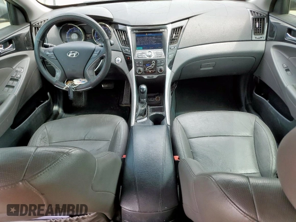 2013 Hyundai Sonata Limited with VIN 5NPEC4AC2DH663625, listed as a Copart auction lot 59555605 with 150,307 mi miles and Salvage title. Bid and sale history available at DreamBid. Image 8.