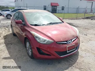 2015 Hyundai Elantra SE with VIN 5NPDH4AEXFH618708, listed as a IAAI auction lot 41932172 with 260,919 mi miles. Bid and sale history available at carsss.com. Image 6.