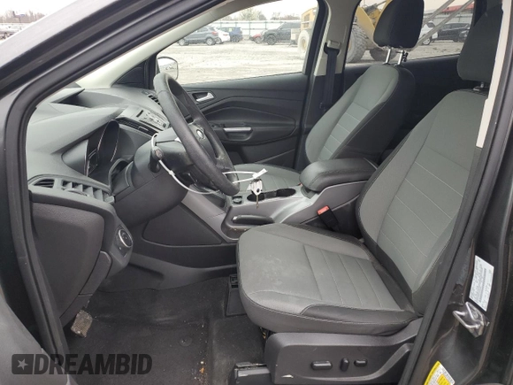 2016 Ford Escape SE with VIN 1FMCU0GX7GUB82640, listed as a Copart auction lot 50707585 with 58,698 mi miles and Salvage Title. Bid and sale history available at carsss.com. Image 7.