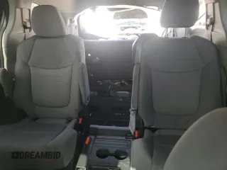 2024 Toyota Sienna LE with VIN 5TDKSKFC0RS114798, listed as a Copart auction lot 48045455 with 26,350 mi miles and Salvage Title. Bid and sale history available at carsss.com. Image 10.
