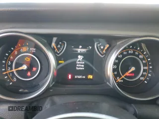 2023 Jeep Wrangler Sport S with VIN 1C4HJXDNXPW596370, listed as a Copart auction lot 48367785 with 37,325 mi miles and Salvage Title. Bid and sale history available at DreamBid. Image 9.