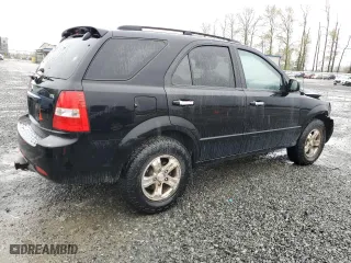 2009 Kia Sorento EX with VIN KNDJC736095882579, listed as a Copart auction lot 52351135 with 96,800 mi miles and Salvage Title. Bid and sale history available at carsss.com. Image 3.