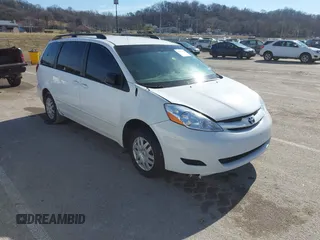 2006 Toyota Sienna CE with VIN 5TDZA23C06S517956, listed as a IAAI auction lot 41475003 with 206,833 mi miles. Bid and sale history available at carsss.com. Image 1.
