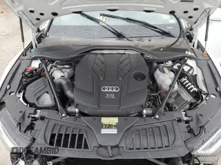 2021 Audi A8 with VIN WAU8DAF87MN011853, listed as a Copart auction lot 47758395 with 63,217 mi miles and Salvage Title. Bid and sale history available at carsss.com. Image 13.