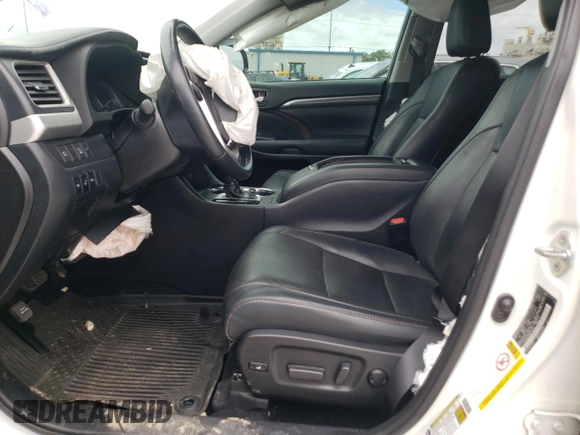 2019 Toyota Highlander Hybrid Limited with VIN 5TDDGRFH2KS056181, listed as a Copart auction lot 56202795 with 81,908 mi miles and Salvage title. Bid and sale history available at DreamBid. Image 7.