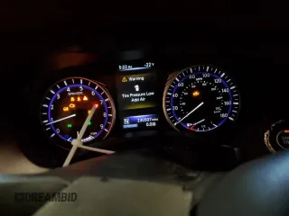 2014 Infiniti Q50 Hybrid Sport with VIN JN1AV7AP2EM690640, listed as a Copart auction lot 46405715 with 230,507 mi miles and Salvage Title. Bid and sale history available at carsss.com. Image 9.