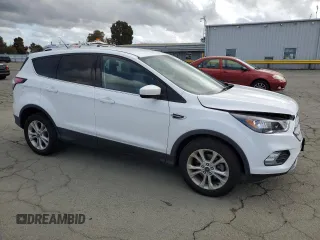 2017 Ford Escape SE with VIN 1FMCU0GD1HUE56308, listed as a Copart auction lot 50808615 with 97,780 mi miles and Salvage Title. Bid and sale history available at carsss.com. Image 4.