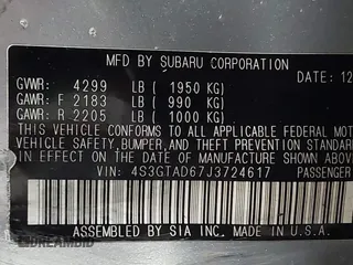 2018 Subaru Impreza Premium with VIN 4S3GTAD67J3724617, listed as a IAAI auction lot 40664868 with 1 mi miles. Bid and sale history available at carsss.com. Image 9.
