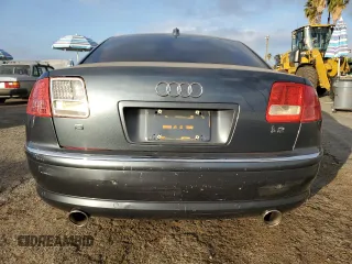 2004 Audi A8 L with VIN WAUML44E74N001111, listed as a Copart auction lot 88940235 with 220,191 mi miles and Salvage Title. Bid and sale history available at carsss.com. Image 6.