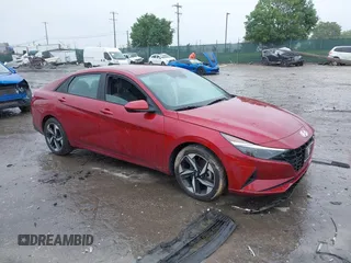 2023 Hyundai Elantra SEL with VIN KMHLS4AG7PU570506, listed as a IAAI auction lot 42330719 with 17,505 mi miles and . Bid and sale history available at DreamBid. Image 1.