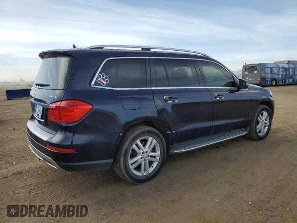 2014 Mercedes-Benz GL-Class GL 450 with VIN 4JGDF7CE3EA307370, listed as a Copart auction lot 48566445 with 136,015 mi miles and Clean Title. Bid and sale history available at carsss.com. Image 3.