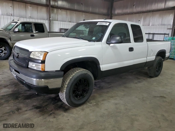 2004 Chevrolet Silverado 1500 LS with VIN 2GCEK19T041104419, listed as a Copart auction lot 49483725 with 267,300 mi miles and Clean Title. Bid and sale history available at carsss.com. Image 1.