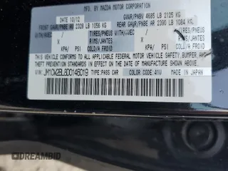 2013 Mazda 5 Sport z VIN JM1CW2BL8D0146019, wystawiony jako Copart lot #60769645 z przebiegiem 119 998 mil mil oraz Czysty tytuł • Clean title. Historia ofert i sprzedaży dostępna na DreamBid. Obrazek 13.