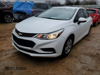 2018 Chevrolet Cruze LS with VIN 1G1BC5SM9J7173501, listed as a Copart auction lot 37888324 with 72,098 mi miles and Salvage Title. Bid and sale history available at DreamBid. Image 1.