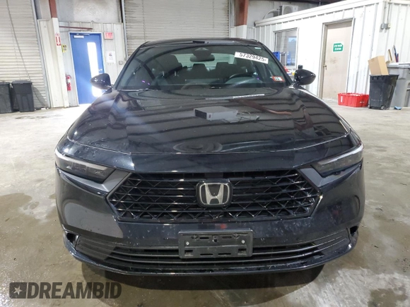 2023 Honda Accord Sport-L with VIN 1HGCY2F70PA070674, listed as a Copart auction lot 57329425 with 26,861 mi miles and Salvage title. Bid and sale history available at DreamBid. Image 5.