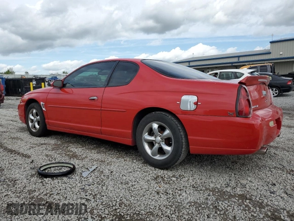 2004 Chevrolet Monte Carlo LS with VIN 2G1WW12E149179127, listed as a Copart auction lot 52890335 with 133,838 mi miles and Salvage title. Bid and sale history available at DreamBid. Image 2.