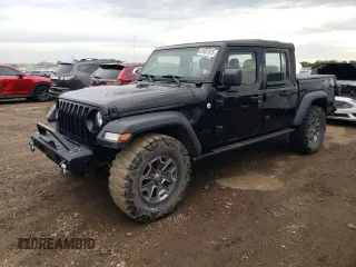 2021 Jeep Gladiator Sport S с VIN 1C6HJTAG3ML565108, выставлен на аукционе Copart как лот 61651975 с пробегом 58 531 миль миль и Чистый • Clean title. История ставок и продаж доступна на DreamBid. Изображение 1.