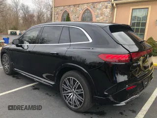 2023 Mercedes-Benz EQS 580 z VIN 4JGDM4EBXPA012616, wystawiony jako Copart lot #53085075 z przebiegiem 72 053 mil mil oraz Tytuł czysty. Historia ofert i sprzedaży dostępna na DreamBid. Obrazek 2.