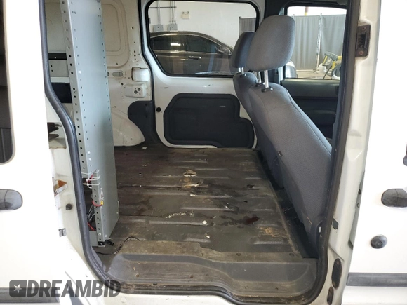 2013 Ford Transit Connect XL with VIN NM0LS6AN7DT144313, listed as a Copart auction lot 51639185 with 106,225 mi miles and Salvage title. Bid and sale history available at DreamBid. Image 10.
