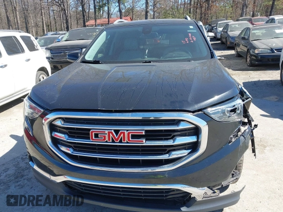 2020 GMC Terrain SLT with VIN 3GKALPEV9LL251989, listed as a IAAI auction lot 41681603 with 101,926 mi miles. Bid and sale history available at carsss.com. Image 12.
