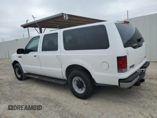 2002 Ford Excursion Special Serv z VIN 1FMNU40L62EB97141, wystawiony jako Copart lot #69656934 z przebiegiem 140 788 mil mil oraz Szkoda całkowita • Salvage title. Historia ofert i sprzedaży dostępna na DreamBid. Obrazek 2.