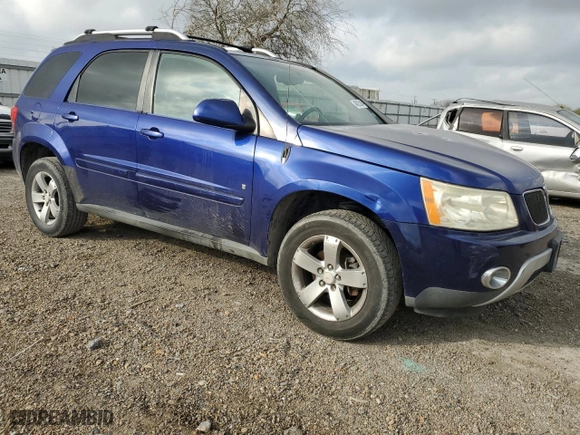 2006 Pontiac Torrent with VIN 2CKDL63F166074239, listed as a Copart auction lot 44805245 with 0 mi miles and Salvage Title. Bid and sale history available at carsss.com. Image 4.