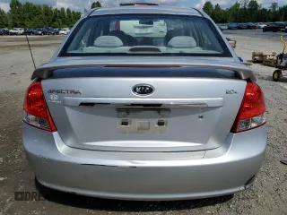 2009 Kia Spectra EX with VIN KNAFE221395597123, listed as a Copart auction lot 71639824 with 83,203 mi miles and Salvage Title. Bid and sale history available at carsss.com. Image 6.