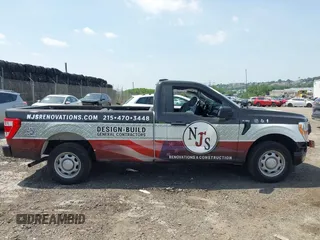 2021 Ford F-150 XL with VIN 1FTMF1CB6MKF05361, listed as a IAAI auction lot 42572745 with 96,147 mi miles and . Bid and sale history available at DreamBid. Image 13.