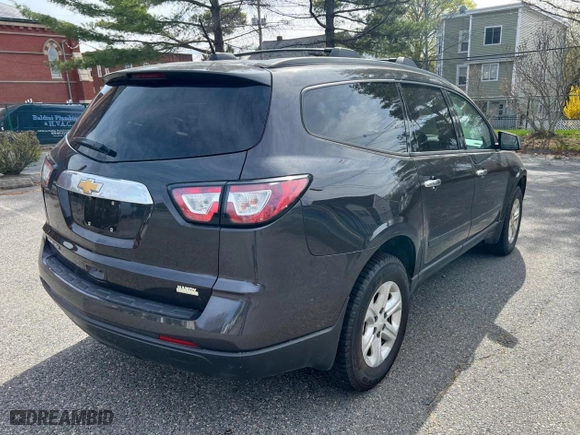 2017 Chevrolet Traverse LS with VIN 1GNKRFKDXHJ326581, listed as a Copart auction lot 54264235 with 1 mi miles and Clean Title. Bid and sale history available at carsss.com. Image 4.