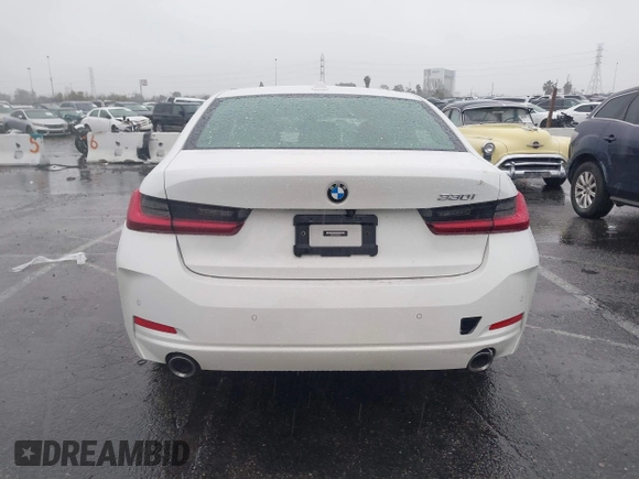 2023 BMW 3 Series 330i with VIN 3MW69FF09P8D02474, listed as a IAAI auction lot 41551264 with 20,238 mi miles. Bid and sale history available at carsss.com. Image 16.