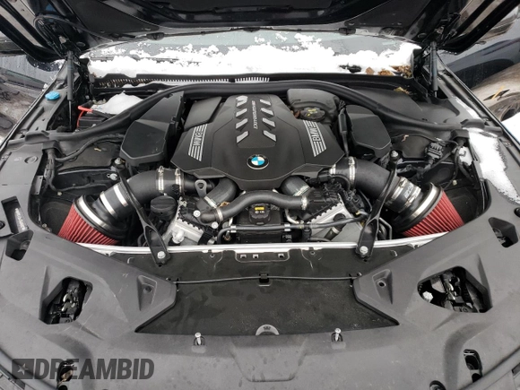 2019 BMW 8 Series M850i xDrive with VIN WBABC4C54KBU96021, listed as a Copart auction lot 82682333 with 0 mi miles. Bid and sale history available at carsss.com. Image 13.