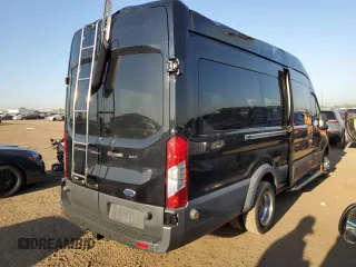 2018 Ford Transit Passenger XL with VIN 1FBVU4XG3JKA28907, listed as a Copart auction lot 69424444 with 61,411 mi miles and Salvage Title. Bid and sale history available at DreamBid. Image 3.