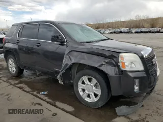2013 GMC Terrain SLE with VIN 2GKFLREK5D6393480, listed as a Copart auction lot 50374415 with 104,245 mi miles and Salvage Title. Bid and sale history available at carsss.com. Image 4.