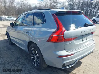 2024 Volvo XC60 Core Dark Theme with VIN YV4L12RK5R1720778, listed as a IAAI auction lot 41855460 with 21,201 mi miles. Bid and sale history available at carsss.com. Image 3.
