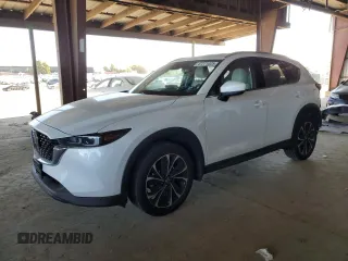 2022 Mazda CX-5 2.5 S Premium Plus Package with VIN JM3KFBEM0N1602467, listed as a Copart auction lot 47271025 with 35,766 mi miles and Salvage Title. Bid and sale history available at carsss.com. Image 1.
