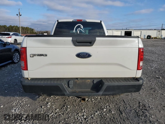 2017 Ford F-150 XL with VIN 1FTEX1CF3HFB35523, listed as a Copart auction lot 41364225 with 151,518 mi miles and Salvage Title. Bid and sale history available at carsss.com. Image 6.