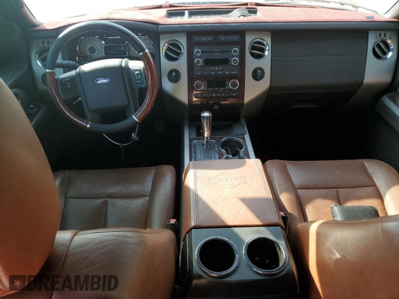 2010 Ford Expedition EL Eddie Bauer with VIN 1FMJK1J56AEA00504, listed as a Copart auction lot 78091834 with 188,009 mi miles and Salvage Title. Bid and sale history available at carsss.com. Image 8.