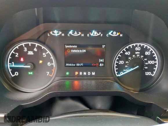 2023 Ford F-150 XL with VIN 1FTEW1CP3PKF86310, listed as a Copart auction lot 60575065 with 29,548 mi miles and Salvage title. Bid and sale history available at DreamBid. Image 9.