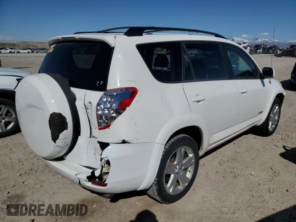 2007 Toyota RAV4 Sport with VIN JTMBK32V975020452, listed as a Copart auction lot 48729795 with 122,853 mi miles and Salvage Title. Bid and sale history available at carsss.com. Image 3.