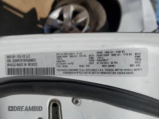 2023 Ram 1500 Express with VIN 3C6RR7KT6PG669531, listed as a Copart auction lot 52625815 with Not provided miles and Salvage title. Bid and sale history available at DreamBid. Image 12.