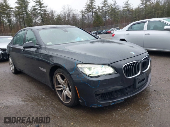 2013 BMW 7 Series 750Li xDrive with VIN WBAYF8C56DD140816, listed as a IAAI auction lot 41709920 with 157,842 mi miles and . Bid and sale history available at DreamBid. Image 6.