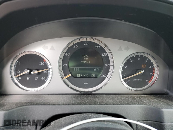 2008 Mercedes-Benz C 300 Sport with VIN WDDGF81X08F173751, listed as a Copart auction lot 57802265 with 94,433 mi miles and Salvage title. Bid and sale history available at DreamBid. Image 9.
